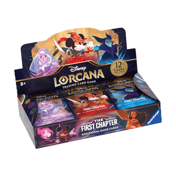 Lorcana TCG - First Chapter Booster Box - Premium Lorcana Sealed from Ravensburger - Just $129.99! Shop now at Game Crave Tournament Store