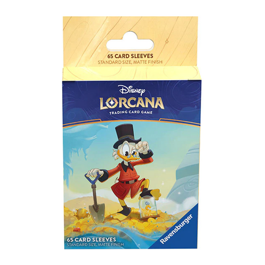 Lorcana TCG - Into the Inklands Deck Sleeves - Scrooge McDuck - Premium Lorcana Sealed from Ravensburger - Just $10.99! Shop now at Game Crave Tournament Store