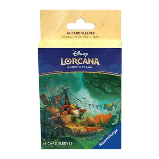 Lorcana TCG - Into the Inklands Deck Sleeves - Robin Hood - Premium Lorcana Sealed from Ravensburger - Just $10.99! Shop now at Game Crave Tournament Store