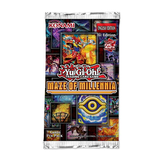 Yu-Gi-Oh TCG - Maze of Millennia Booster Pack - Premium YGO Sealed from Konami - Just $4.49! Shop now at Game Crave Tournament Store