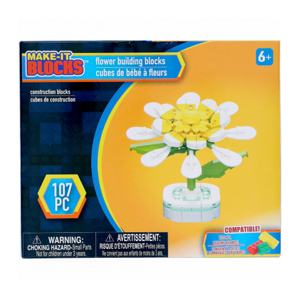 Make It Blocks - Daisy with Pot (107 pcs)