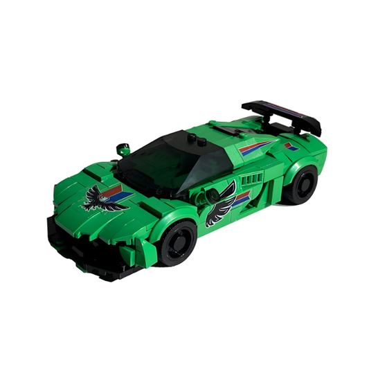Make It Blocks - Racing Car (Green) (312 pcs)