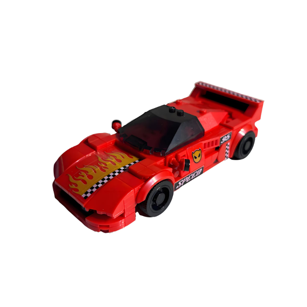 Make It Blocks - Racing Car (Red) (306 pcs)