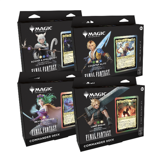 MTG TCG - Final Fantasy Commander Deck - Premium MTG Sealed from Wizards of the Coast - Just $81.99! Shop now at Game Crave Tournament Store