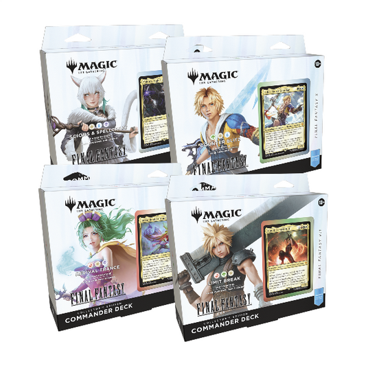 MTG TCG - Final Fantasy Collector Commander Deck - Premium MTG Sealed from Wizards of the Coast - Just $182.99! Shop now at Game Crave Tournament Store