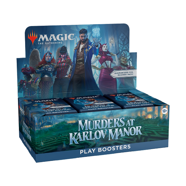 MTG TCG - Murders at Karlov Manor Play Booster Box - Premium MTG Sealed from Wizards of the Coast - Just $149.99! Shop now at Game Crave Tournament Store