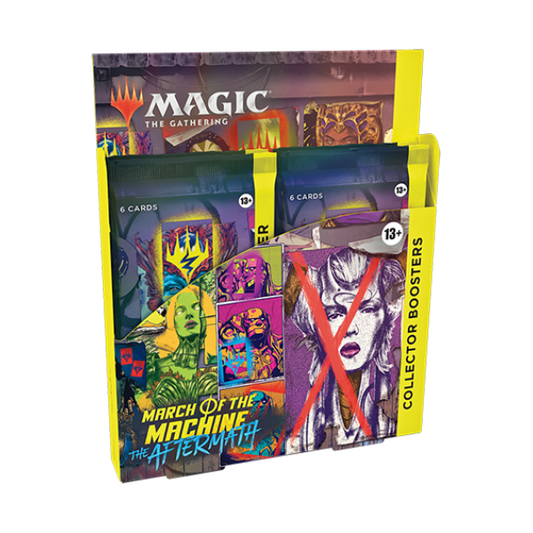 MTG TCG - March of the Machine - Aftermath Collector Booster Box - Premium MTG Sealed from Wizards of the Coast - Just $199.99! Shop now at Game Crave Tournament Store