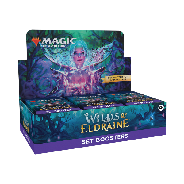 MTG TCG: Wilds of Eldraine Set Booster Box - Premium MTG Sealed from Wizards of the Coast - Just $129.99! Shop now at Game Crave Tournament Store