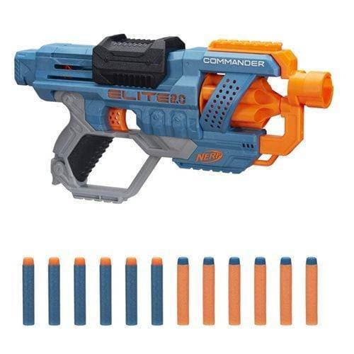Nerf Elite 2.0 Commander RD-6 Blaster - Premium Action & Toy Figures from ToyShnip - Just $14.90! Shop now at Game Crave Tournament Store