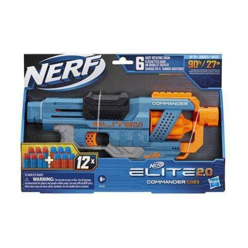 Nerf Elite 2.0 Commander RD-6 Blaster - Premium Action & Toy Figures from ToyShnip - Just $14.90! Shop now at Game Crave Tournament Store