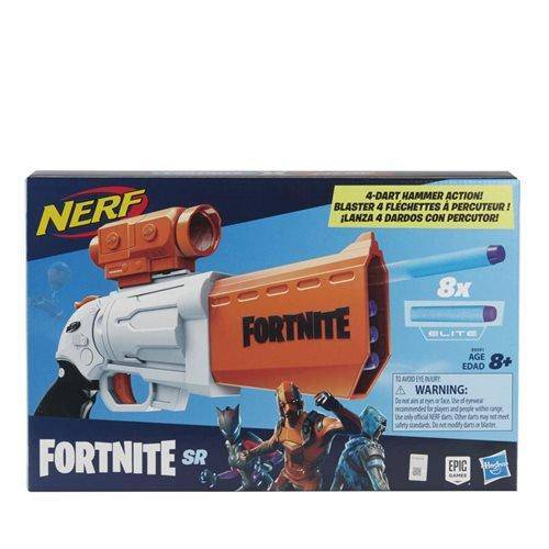 Nerf Fortnite SR Blaster - Premium Action & Toy Figures from ToyShnip - Just $23.50! Shop now at Game Crave Tournament Store