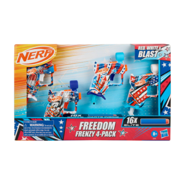 Nerf Freedom Frenzy 4-Pack