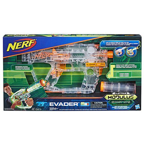 Nerf Modulus Ghost Ops Evader Blaster - Premium Action Figure from ToyShnip - Just $44.30! Shop now at Game Crave Tournament Store