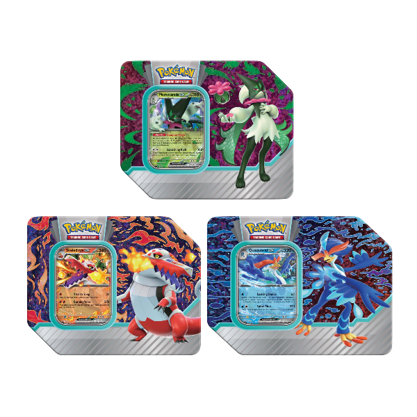 Pokemon TCG - Paldea Partners Tin - Premium PKM Sealed from Nintendo - Just $24.99! Shop now at Game Crave Tournament Store