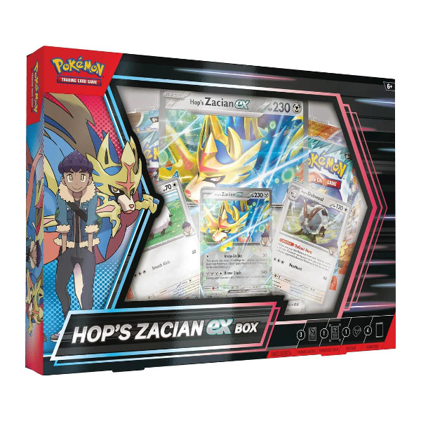Pokemon TCG - Hop's Zacian ex Box