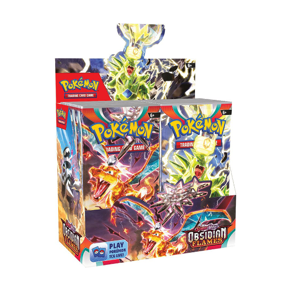Pokemon TCG: Obsidian Flames Booster Box - Premium PKM Sealed from Nintendo - Just $139.99! Shop now at Game Crave Tournament Store