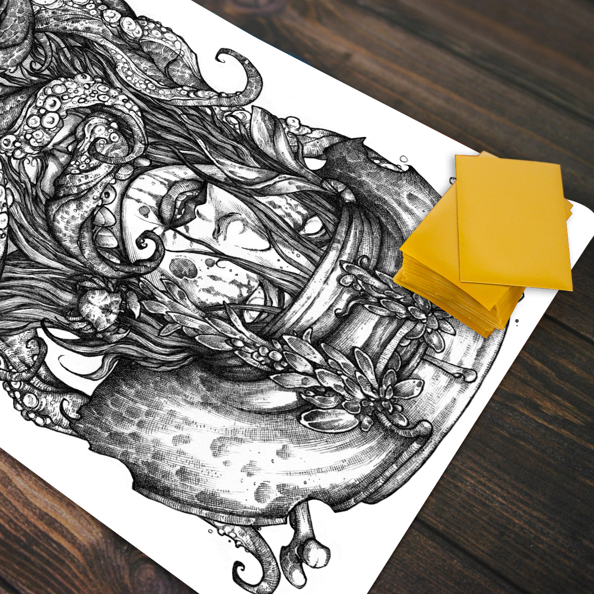Zombie Pirate Playmat - Premium Playmat from Inked Gaming - Just $34.99! Shop now at Game Crave Tournament Store