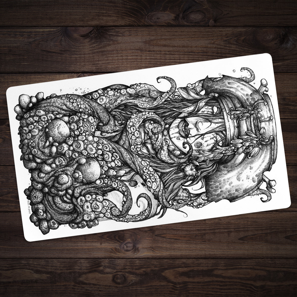 Zombie Pirate Playmat - Premium Playmat from Inked Gaming - Just $34.99! Shop now at Game Crave Tournament Store