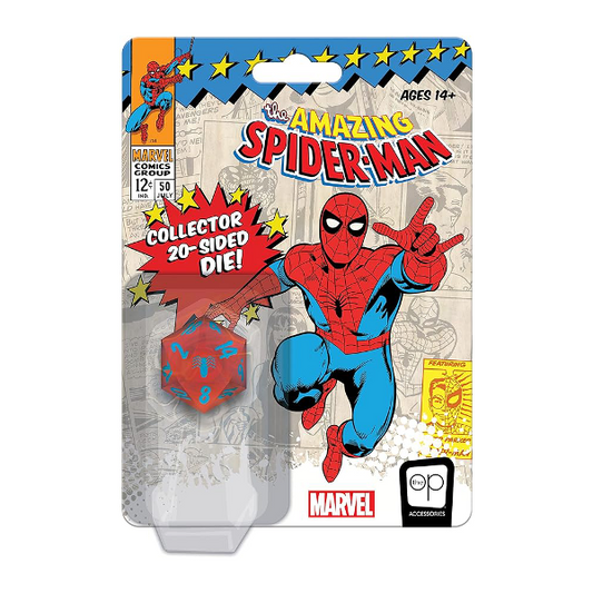 The Amazing Spider-Man Collector 20-Sided Die - Premium Dice Set from USAopoly - Just $9.99! Shop now at Game Crave Tournament Store