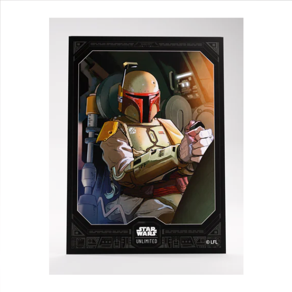 Star Wars Unlimited TCG - Gamegenic Premium Art Sleeve - Boba Fett - Premium Card Sleeves from Gamegenic - Just $8.49! Shop now at Game Crave Tournament Store