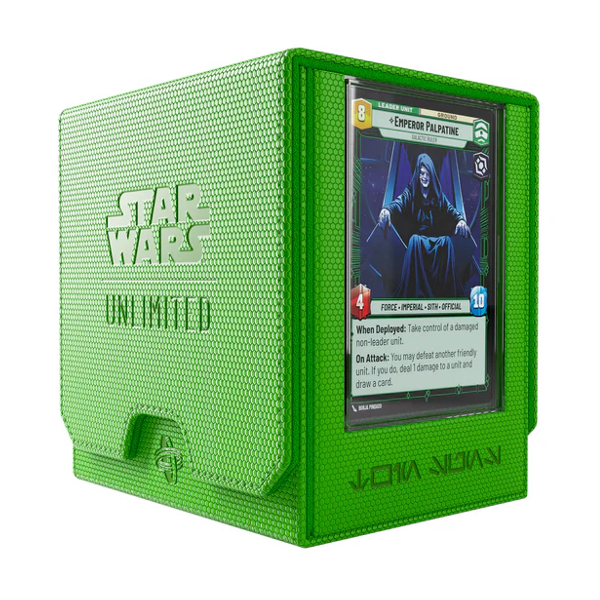 Star Wars Unlimited TCG - Gamegenic Twin Suns Deck Pod - Green - Premium Deck Boxes from Gamegenic - Just $44.99! Shop now at Game Crave Tournament Store