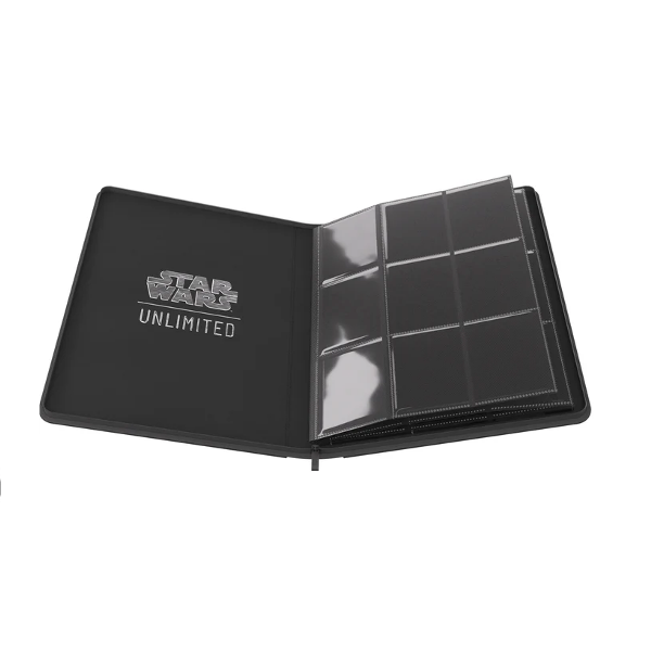 Star Wars Unlimited TCG - Zip-Up Album 18-Pocket Black - Premium Binders from Gamegenic - Just $36.99! Shop now at Game Crave Tournament Store