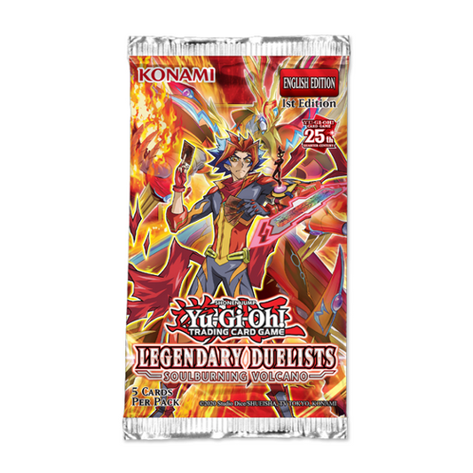 Yu-Gi-Oh TCG - Legendary Duelists Soulburning Volcano Booster Pack - Premium YGO Sealed from Konami - Just $2.25! Shop now at Game Crave Tournament Store