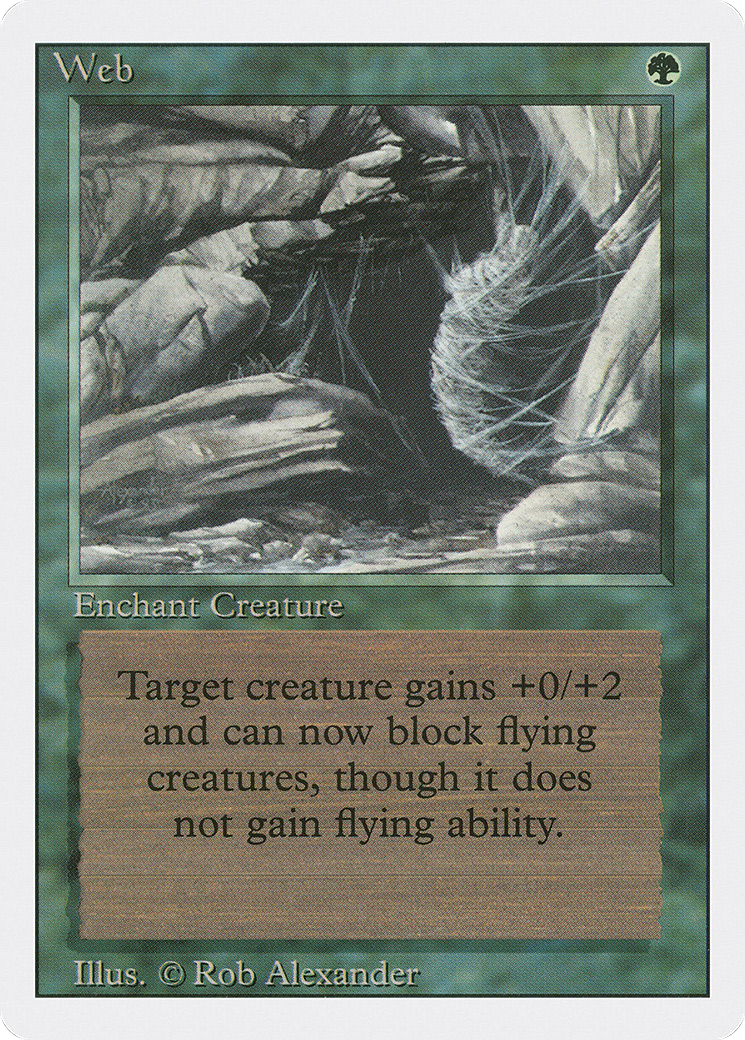 Web (3ED-229) - Revised Edition - Premium MTG Single from Wizards of the Coast - Just $0.20! Shop now at Game Crave Tournament Store