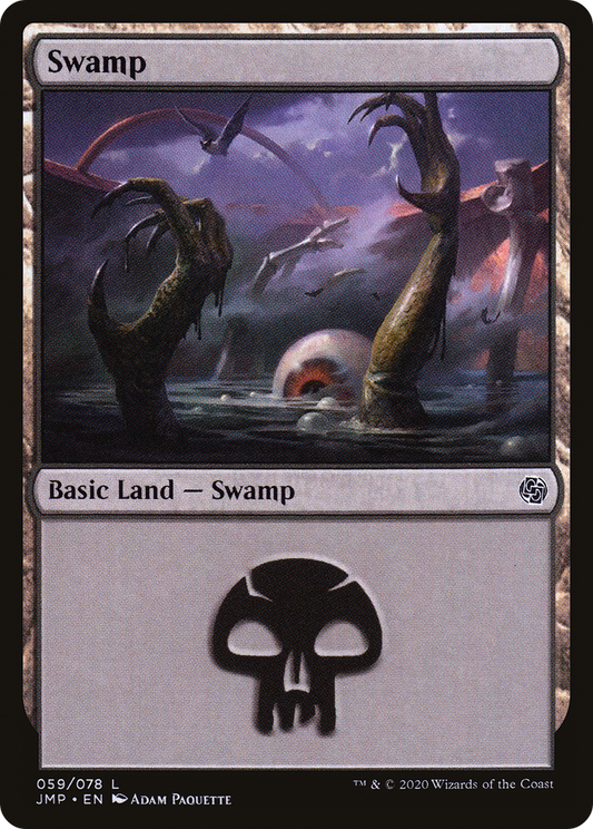 Swamp (JMP-059) - Jumpstart - Premium MTG Single from Wizards of the Coast - Just $0.08! Shop now at Game Crave Tournament Store