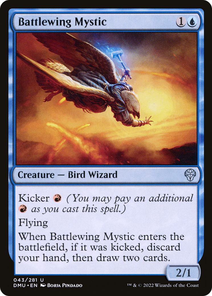 Battlewing Mystic (DMU-043) - Dominaria United - Premium MTG Single from Wizards of the Coast - Just $0.08! Shop now at Game Crave Tournament Store