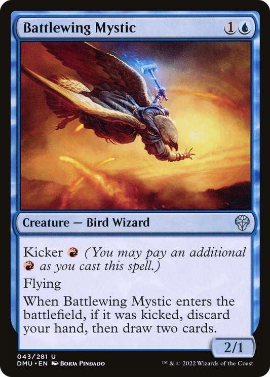 Battlewing Mystic (DMU-043) - Dominaria United Foil - Premium MTG Single from Wizards of the Coast - Just $0.08! Shop now at Game Crave Tournament Store