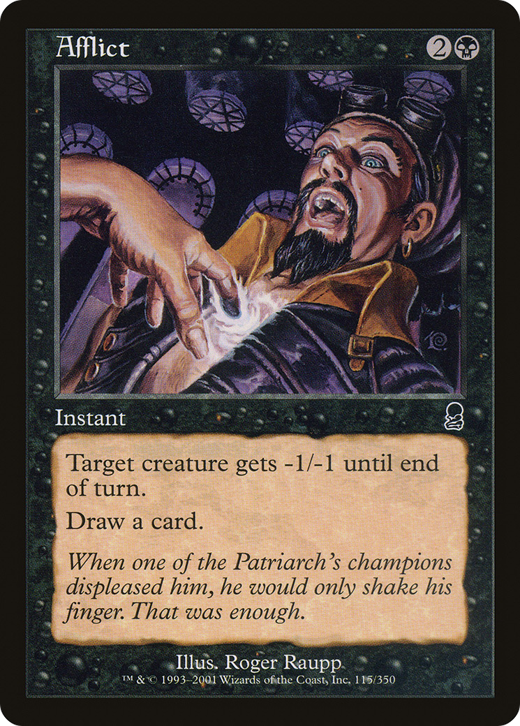 Afflict (ODY-115) - Odyssey Foil - Premium MTG Single from Wizards of the Coast - Just $0.08! Shop now at Game Crave Tournament Store