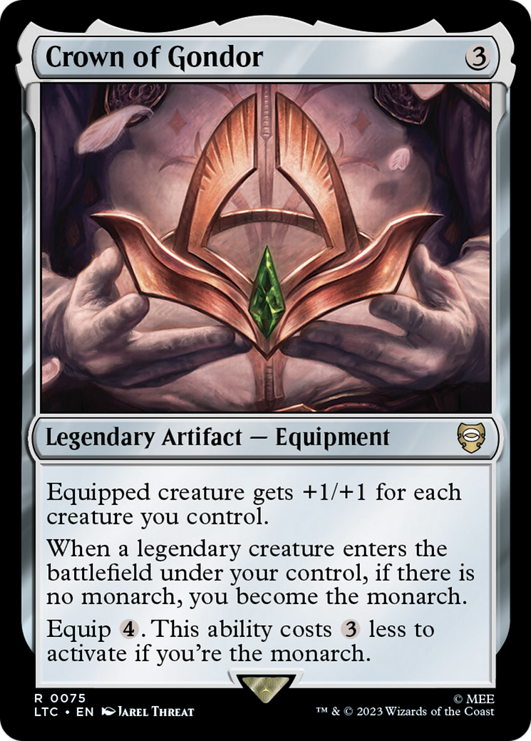 Crown of Gondor (LTC-075) - Tales of Middle-earth Commander - Premium MTG Single from Wizards of the Coast - Just $0.08! Shop now at Game Crave Tournament Store