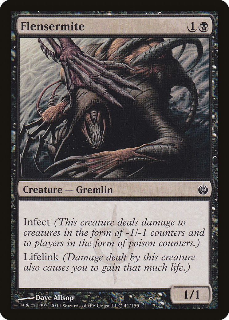 Flensermite (MBS-041) - Mirrodin Besieged - Premium MTG Single from Wizards of the Coast - Just $0.08! Shop now at Game Crave Tournament Store