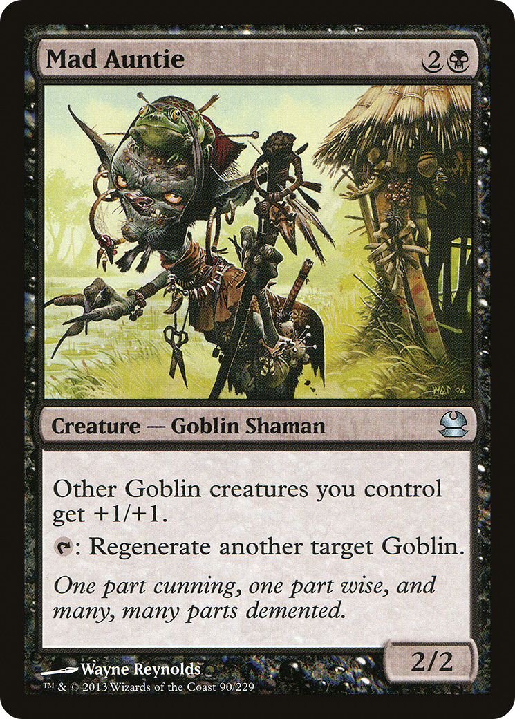 Mad Auntie (MMA-090) - Modern Masters - Premium MTG Single from Wizards of the Coast - Just $0.34! Shop now at Game Crave Tournament Store