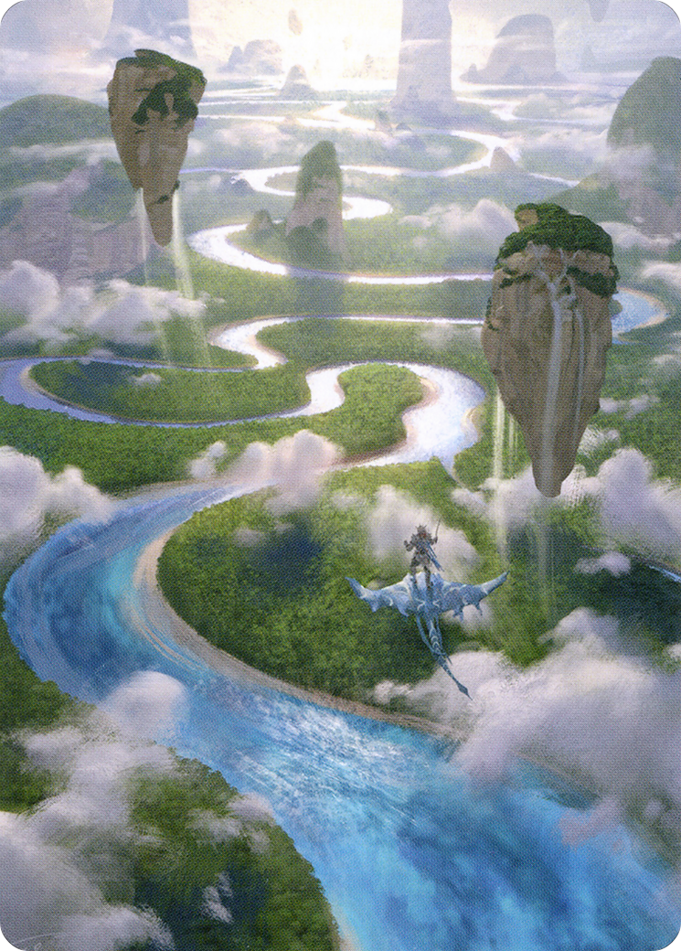 Clearwater Pathway // Clearwater Pathway (AZNR-025) - Zendikar Rising Art Series (Borderless) Foil - Premium MTG Single from Wizards of the Coast - Just $0! Shop now at Game Crave Tournament Store