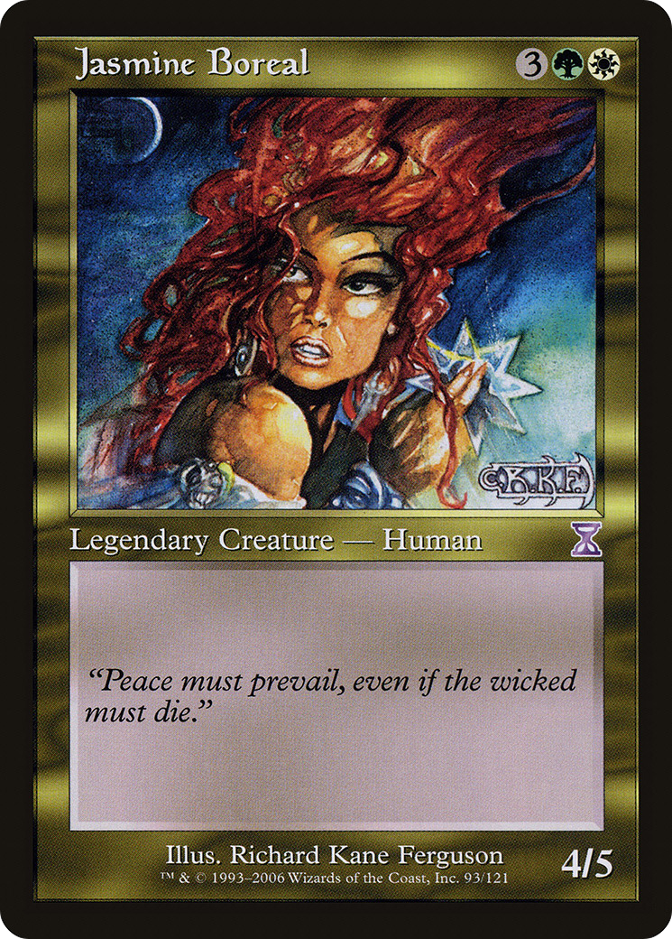 Jasmine Boreal (TSB-093) - Time Spiral Timeshifted Foil - Premium MTG Single from Wizards of the Coast - Just $2.04! Shop now at Game Crave Tournament Store