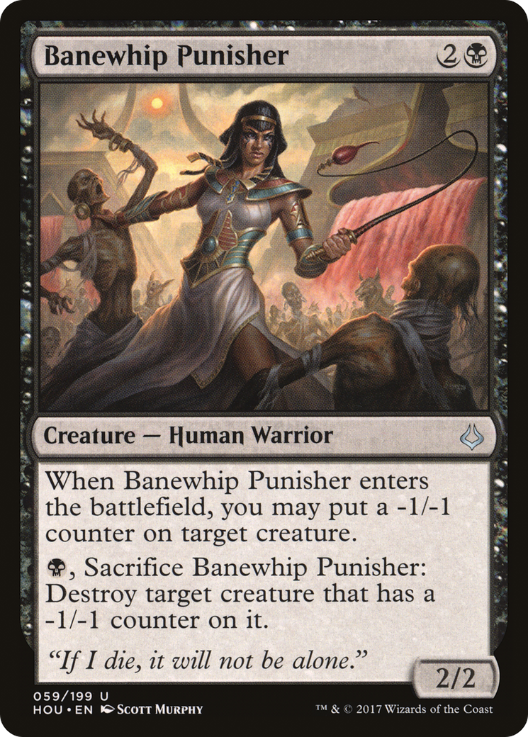 Banewhip Punisher (HOU-059) - Hour of Devastation - Premium MTG Single from Wizards of the Coast - Just $0.08! Shop now at Game Crave Tournament Store