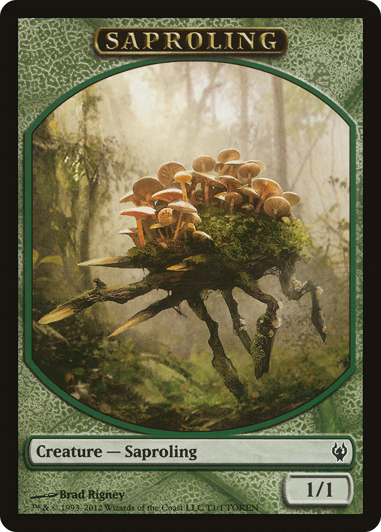 Saproling (TDDJ-001) - Duel Decks: Izzet vs. Golgari Tokens - Premium MTG Single from Wizards of the Coast - Just $0.25! Shop now at Game Crave Tournament Store