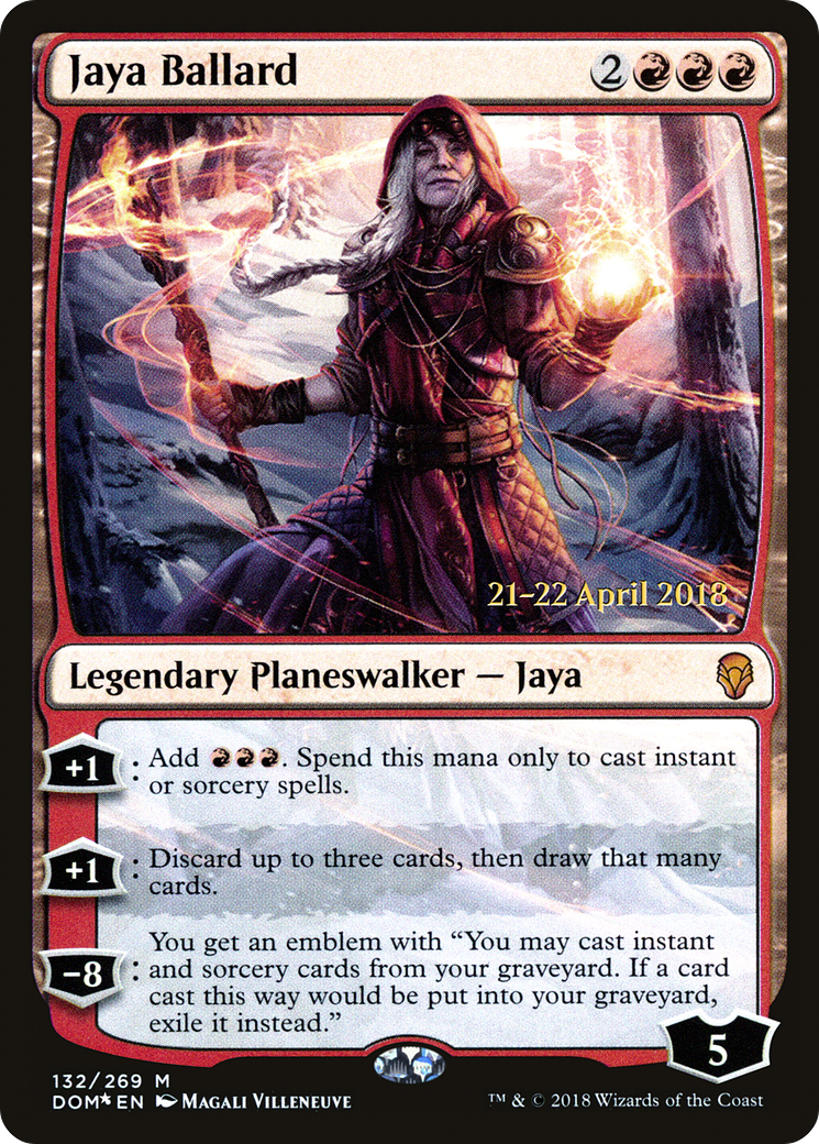 Jaya Ballard (PDOM-132S) - Dominaria Promos Foil - Premium MTG Single from Wizards of the Coast - Just $0.83! Shop now at Game Crave Tournament Store