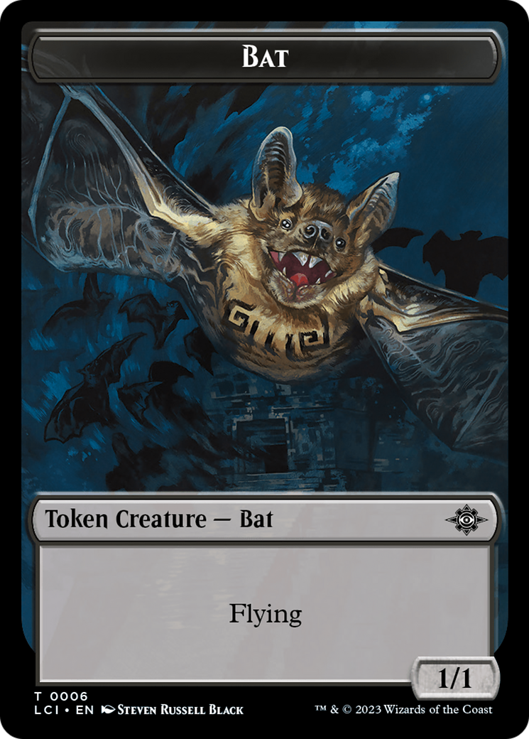 Bat (TLCI-006) - The Lost Caverns of Ixalan Tokens Foil - Premium MTG Single from Wizards of the Coast - Just $0! Shop now at Game Crave Tournament Store