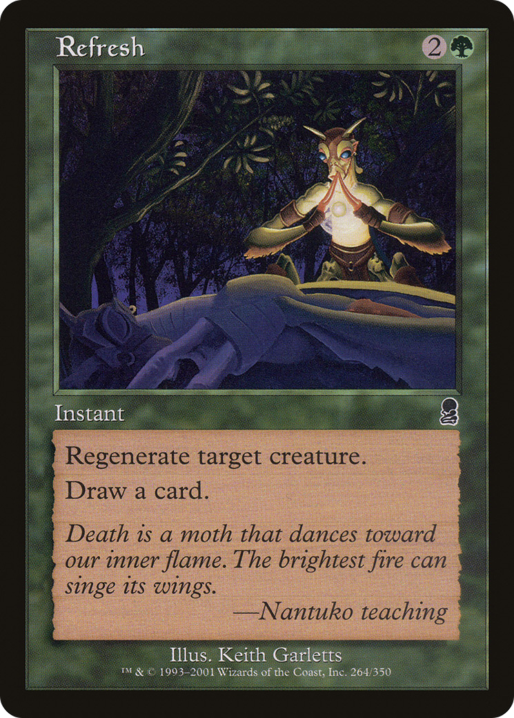 Refresh (ODY-264) - Odyssey Foil - Premium MTG Single from Wizards of the Coast - Just $0.14! Shop now at Game Crave Tournament Store
