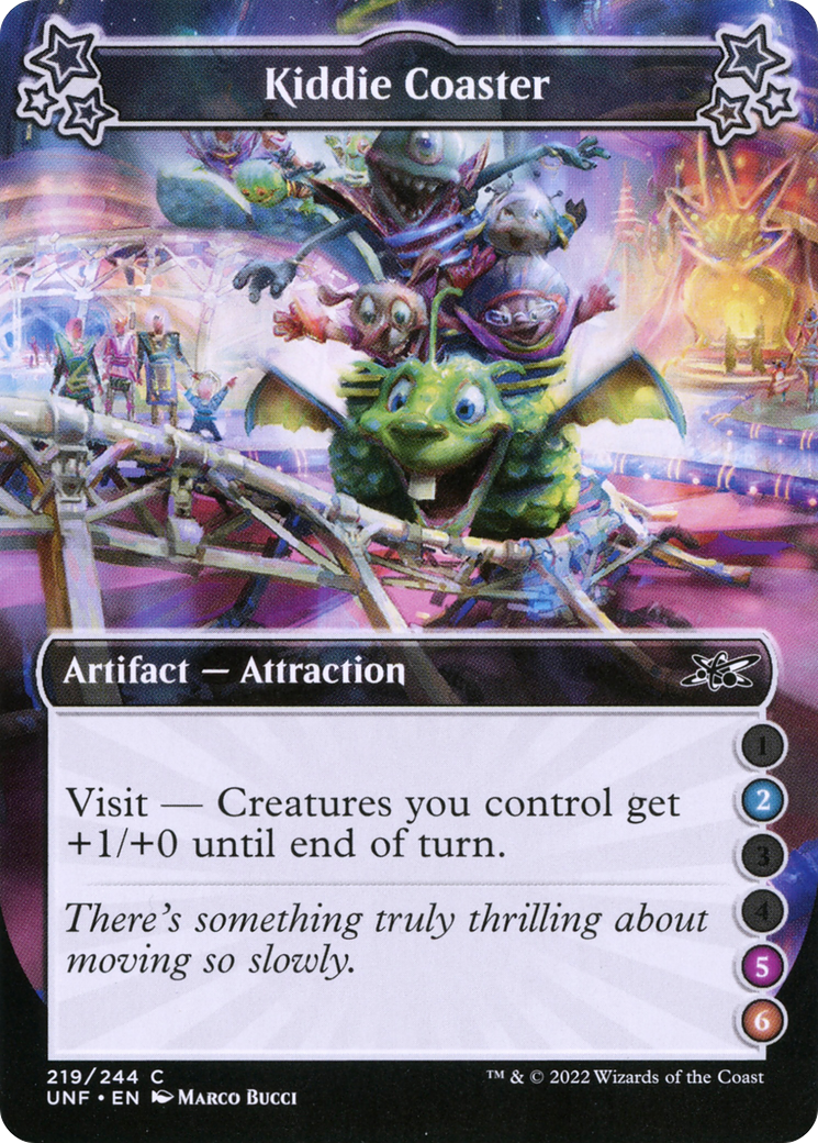 Kiddie Coaster (UNF-219C) - Unfinity Foil - Premium MTG Single from Wizards of the Coast - Just $0.25! Shop now at Game Crave Tournament Store