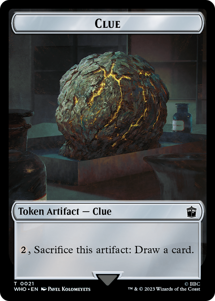 Clue (TWHO-021) - Doctor Who Tokens - Premium MTG Single from Wizards of the Coast - Just $0! Shop now at Game Crave Tournament Store