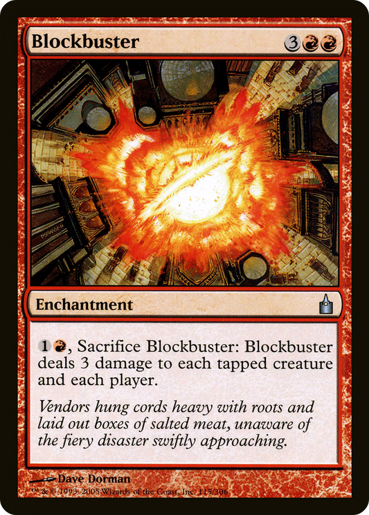 Blockbuster (RAV-115) - Ravnica: City of Guilds Foil - Premium MTG Single from Wizards of the Coast - Just $0.08! Shop now at Game Crave Tournament Store