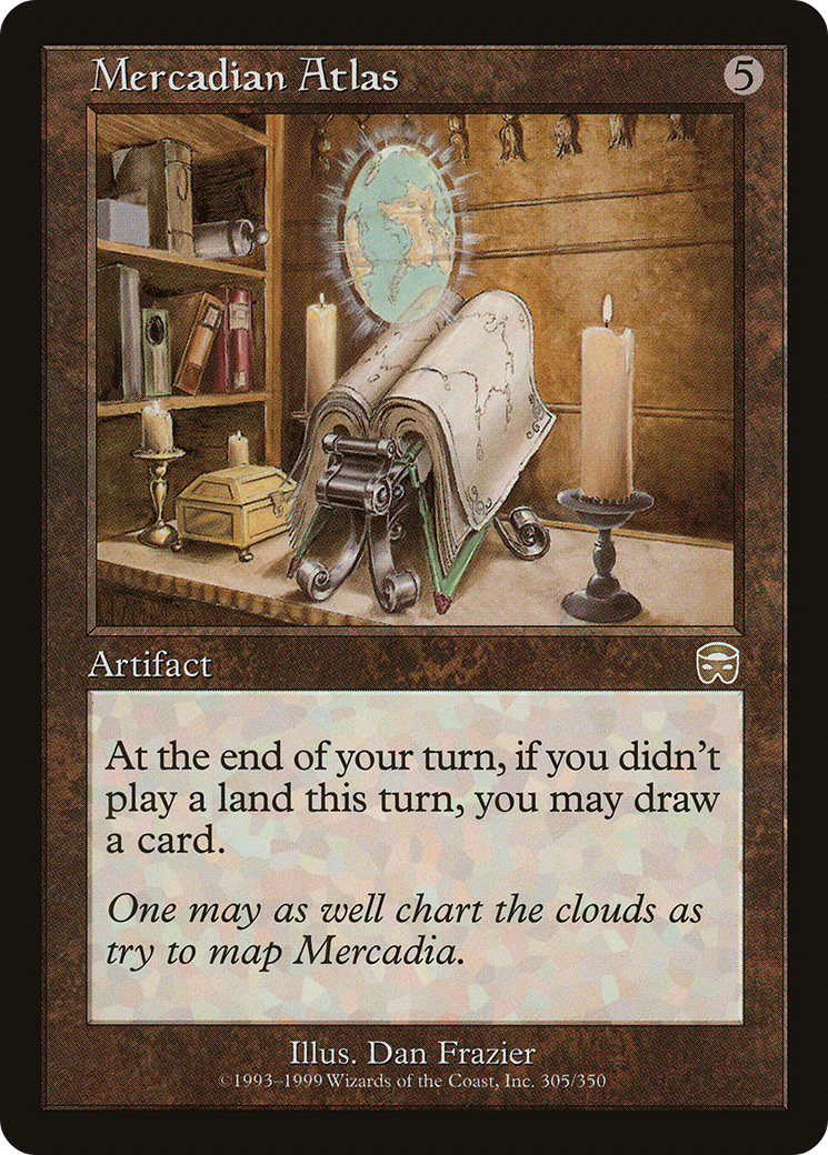 Mercadian Atlas (MMQ-305) - Mercadian Masques - Premium MTG Single from Wizards of the Coast - Just $0.46! Shop now at Game Crave Tournament Store