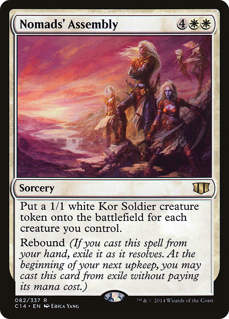 Nomads' Assembly (C14-082) - Commander 2014 - Premium MTG Single from Wizards of the Coast - Just $0.44! Shop now at Game Crave Tournament Store