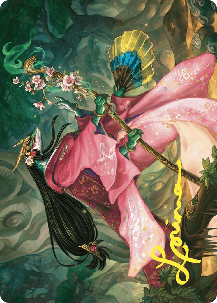Sakiko, Mother of Summer // Sakiko, Mother of Summer (ACMM-024) - Commander Masters Art Series (Borderless) Foil - Premium MTG Single from Wizards of the Coast - Just $0! Shop now at Game Crave Tournament Store
