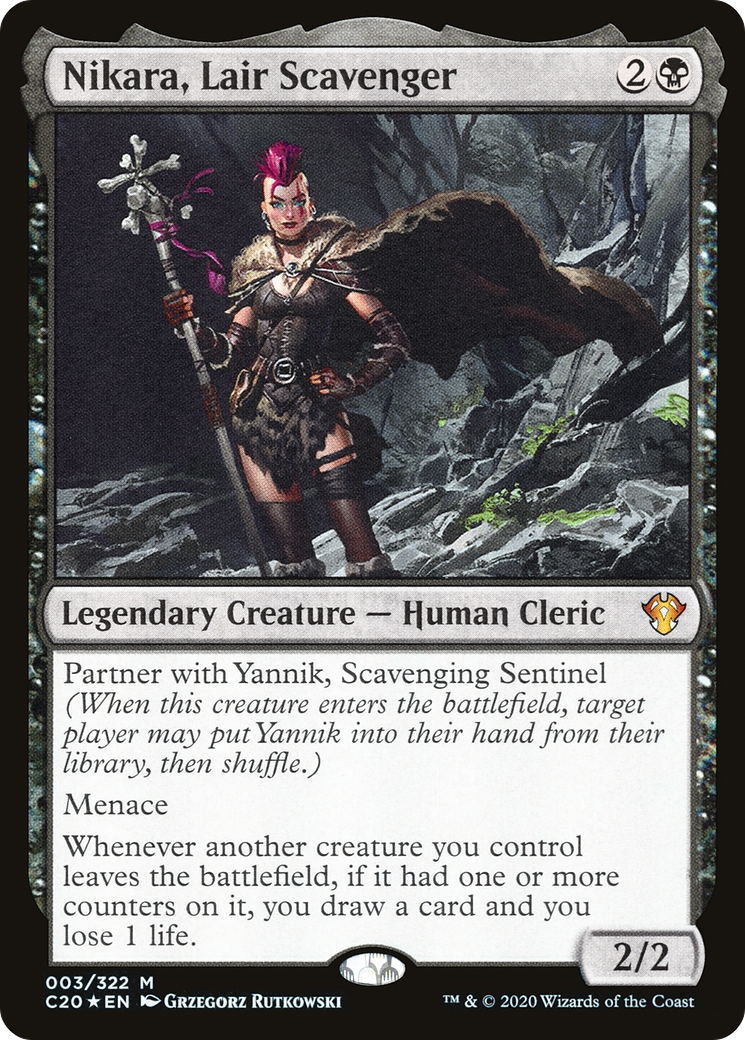 Nikara, Lair Scavenger (C20-003) - Commander 2020 Foil - Premium MTG Single from Wizards of the Coast - Just $0.37! Shop now at Game Crave Tournament Store
