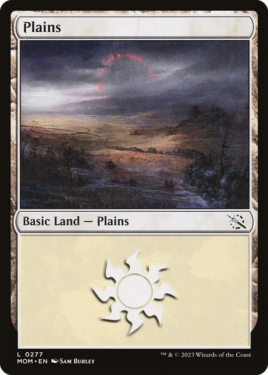Plains (MOM-277) - March of the Machine - Premium MTG Single from Wizards of the Coast - Just $0.08! Shop now at Game Crave Tournament Store